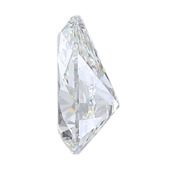 1 pcs Diamant  (Natur)  - 1.00 ct - Pære - D (farveløs) - VVS2 - Gemological Institute of America (GIA)