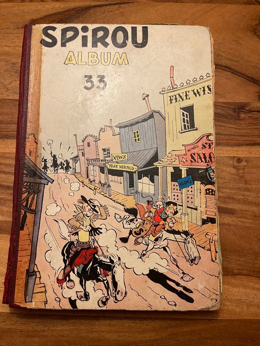 Spirou (magazine) - Recueil n°33 - 1 Album - Første belgiske udgave - 1950