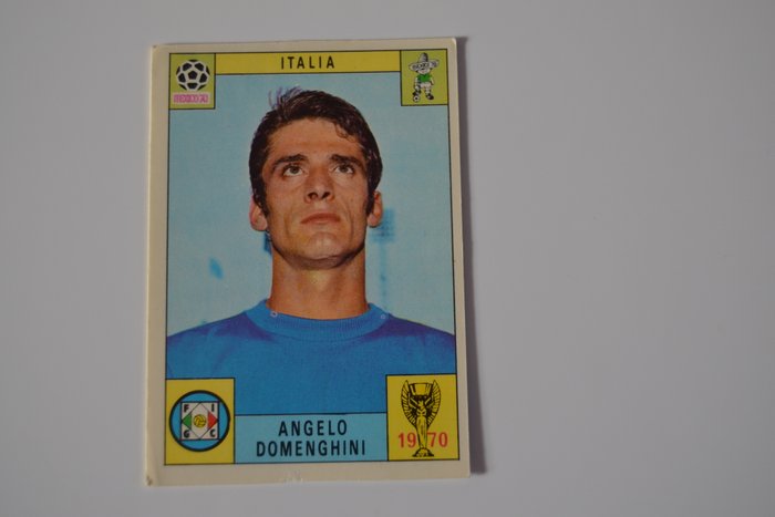 Panini - WC Mexico 70 - Luigi Riva   Angelo Domenghini  Sandro Salvadore  Gianni Rivera - 4 Card