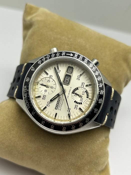 Citizen - Speedy Flyback Chronograph - Ingen mindstepris - 6793-13 - Mænd - 1970-1979