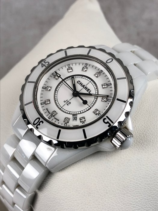 Chanel - J12 Ceramic Diamonds Lady - H1628 - Kvinder - 2000-2010