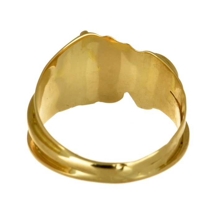 Ring - 18 kraat Gulguld