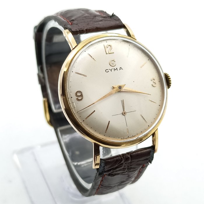 Cyma - Solid Gold - 1061 - 238 - Mænd - 1960-1969