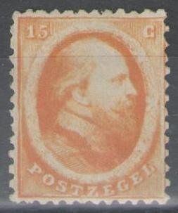 Holland 1864 - Kong Vilhelm III - NVPH 6