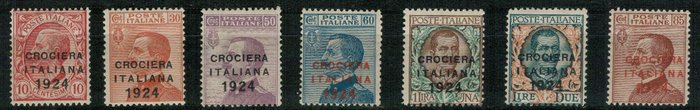 Italien Kongerige 1906/1929 - Vittorio Emanuele III serie cpl. og singler fra perioden. - Sassone 2024