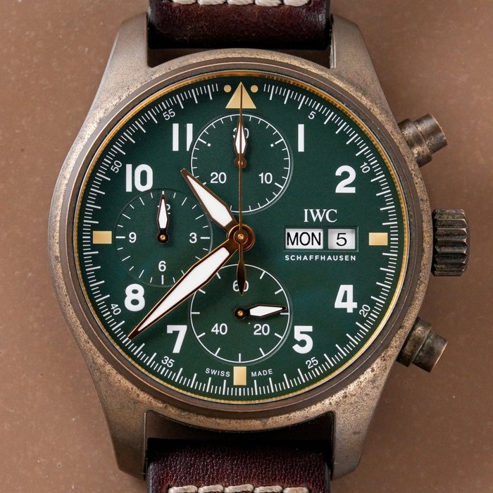 IWC - Pilot Spitfire Chronograph - IW387902 - Mænd - 2011-nu