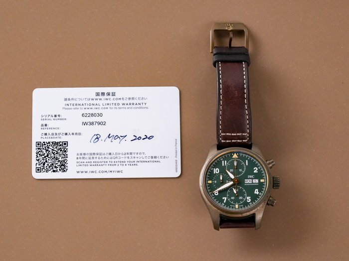 IWC - Pilot Spitfire Chronograph - IW387902 - Mænd - 2011-nu