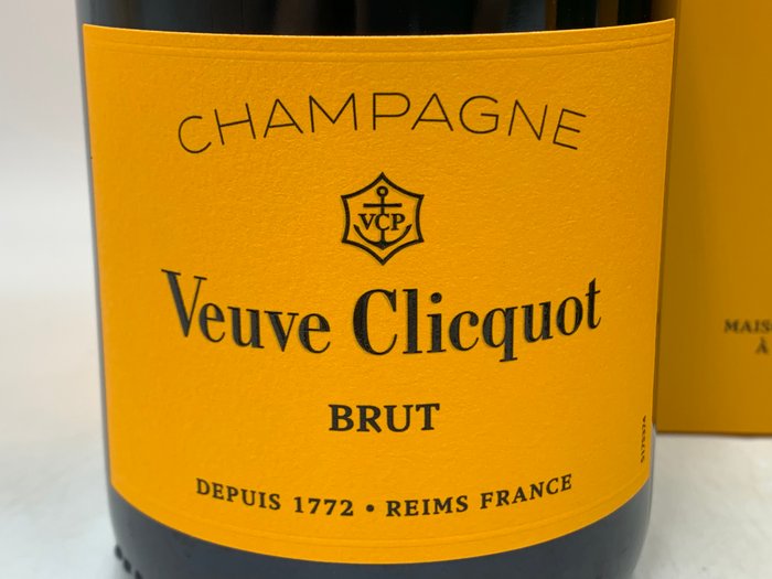 Veuve Clicquot - Champagne Brut - 3 Flasker (0,75 L)