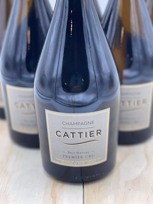 Cattier, Brut Nature - Champagne Premier Cru - 6 Flasker (0,75 L)