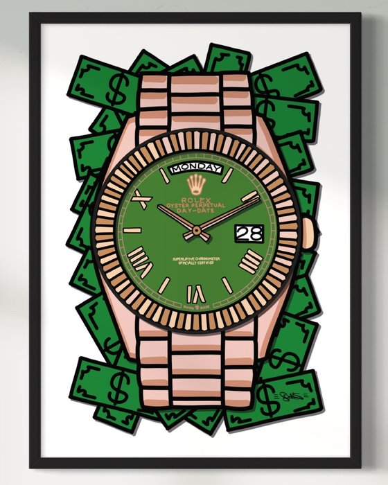 Louis Michel Krüger (1997) - ROLEX DAY-DATE (3D-Artwork)