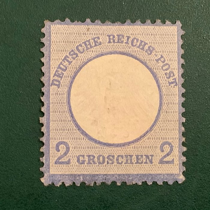 Tyske Kejserrige 1872 - 2 Groschen Klein Brutschild - Michel 5