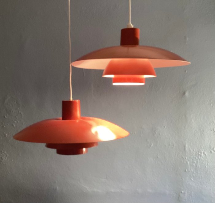 Louis Poulsen - Poul Henningsen - Lampe (2) - PH4 - Metal