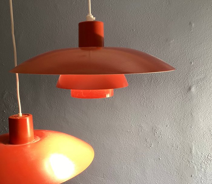 Louis Poulsen - Poul Henningsen - Lampe (2) - PH4 - Metal