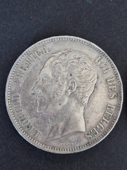 Belgien. Leopold I en Leopold II. 5 Francs 1865 en 1867  (Ingen mindstepris)