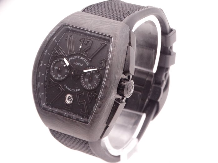 Franck Muller - Vanguard Chronograph Carbon - V 45 CC DT NR CB - Mænd - 2011-nu