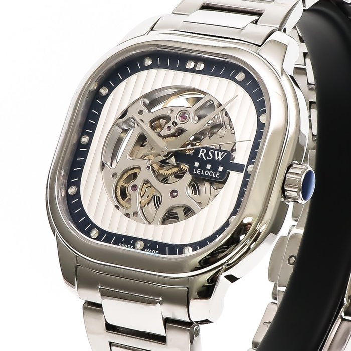 RSW - Le Locle automatic skeleton - RSWA122SK-SS-9 - Ingen mindstepris - Mænd - 2011-nu