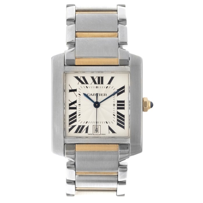 Cartier - Tank Française - 2302 - Kvinder - 2000-2010