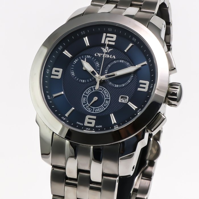 Optima - Chronograph Watch - OSC391-SS-9 - Ingen mindstepris - Mænd - 2011-nu