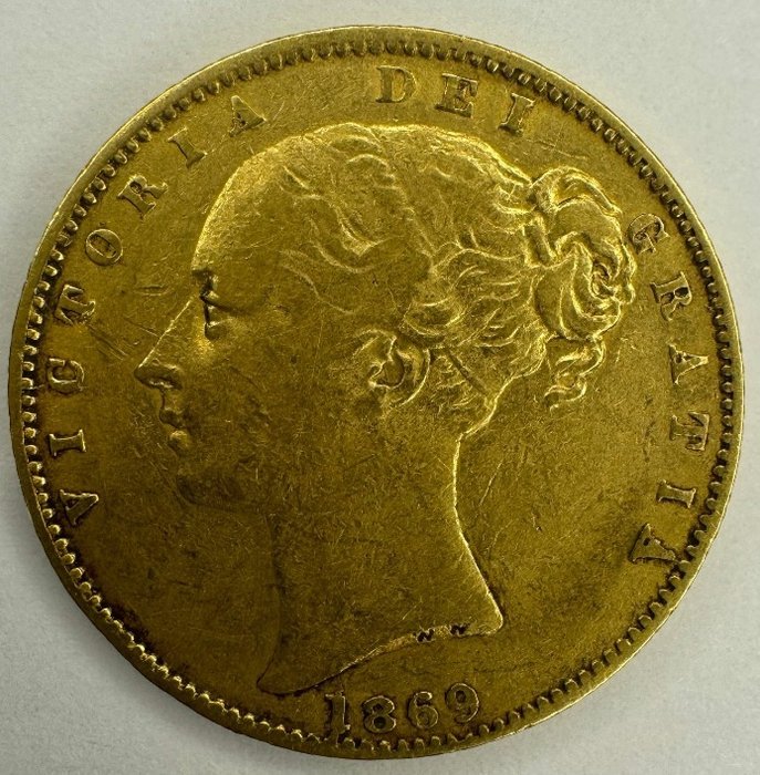 Storbritannien. Victoria. Sovereign 1869