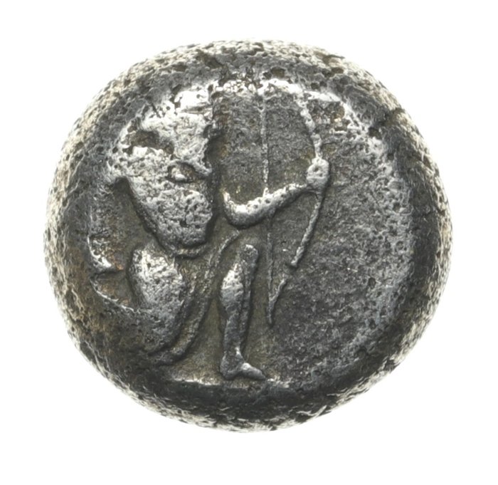 Achæmenidiske rige. Time of Xerxes II to Artaxerxes II (420-375 BC). 1/4 Siglos / Carradice Type IV B (pl. XIV, 43)  (Ingen mindstepris)