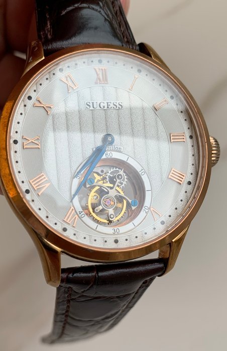 SUGESS - Tourbillon SCT 1602 - 1 Sea-gull movement - Ingen mindstepris - Mænd - 2020+