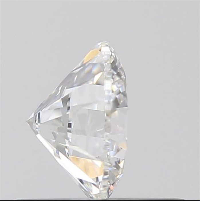 Ingen mindstepris - 1 pcs Diamant  (Natur)  - 0.50 ct - Rund - D (farveløs) - VVS1 - Gemological Institute of America (GIA)