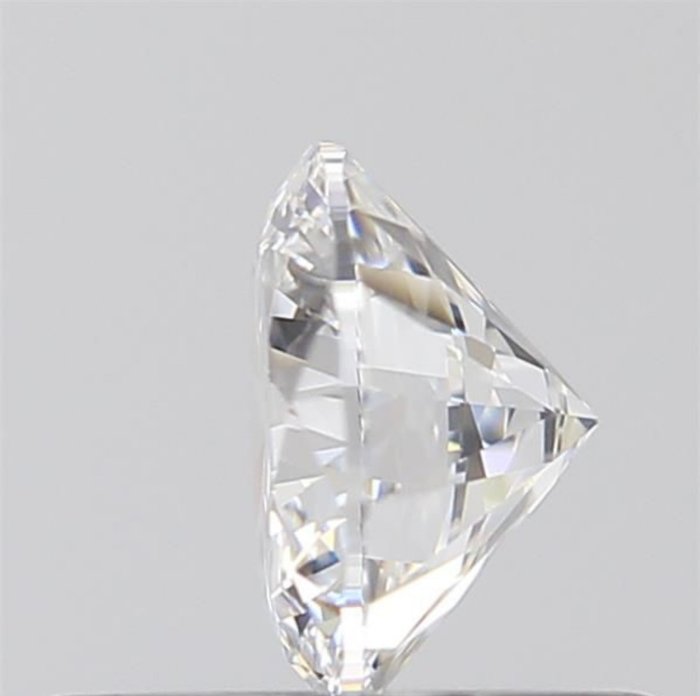 Ingen mindstepris - 1 pcs Diamant  (Natur)  - 0.50 ct - Rund - D (farveløs) - VVS1 - Gemological Institute of America (GIA)