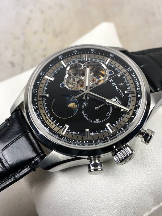 Zenith - El Primero Chronomaster Chronograph Automatic Moonphase - 03.2160.4047 - Mænd - 2011-nu