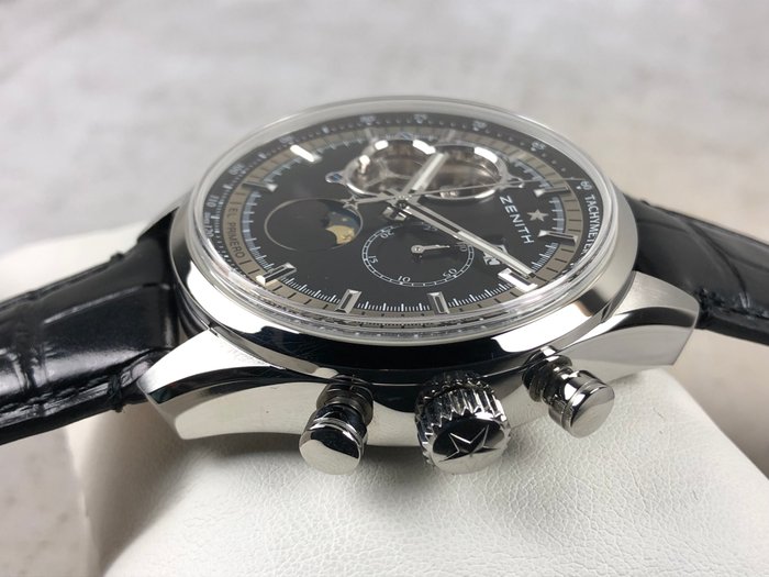 Zenith - El Primero Chronomaster Chronograph Automatic Moonphase - 03.2160.4047 - Mænd - 2011-nu