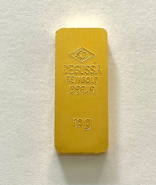 10 gram - Guld 999 - Degussa