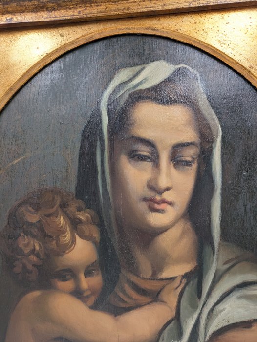 Scuola italiana (XX), da Andrea del Sarto - Madonna con Bambino