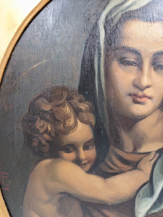 Scuola italiana (XX), da Andrea del Sarto - Madonna con Bambino