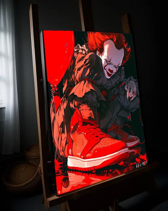 Jacob Hitt - Canvas ready-to-hang - IT PENNYWISE - w/COA listed artist