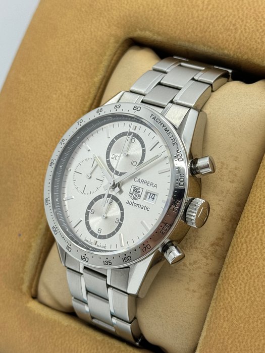 TAG Heuer - Carrera Calibre 16 Chronograph Day - Ingen mindstepris - CV2017-2 - Mænd - 2011-nu