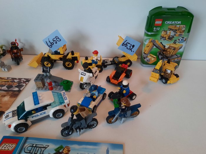 Lego - 60042+8896 - Boevenjacht +Slangenkoof + diverse sets