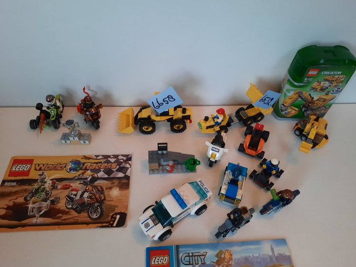 Lego - 60042+8896 - Boevenjacht +Slangenkoof + diverse sets