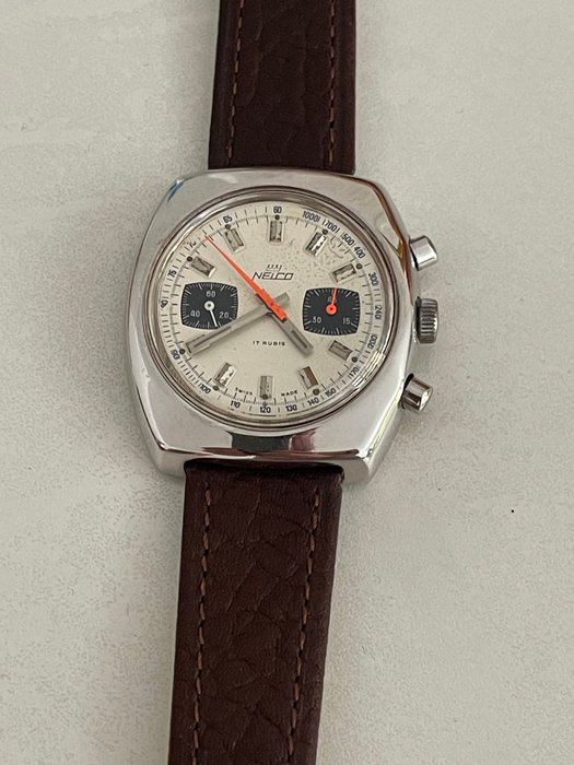 Chronograph Valjoux 7733 - 1966 - Ingen mindstepris - 14 735 - Mænd - 1960-1969