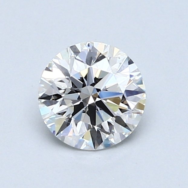 1 pcs Diamant  (Natur)  - 083 ct - Rund - F - VS2 - Gemological Institute of America (GIA)