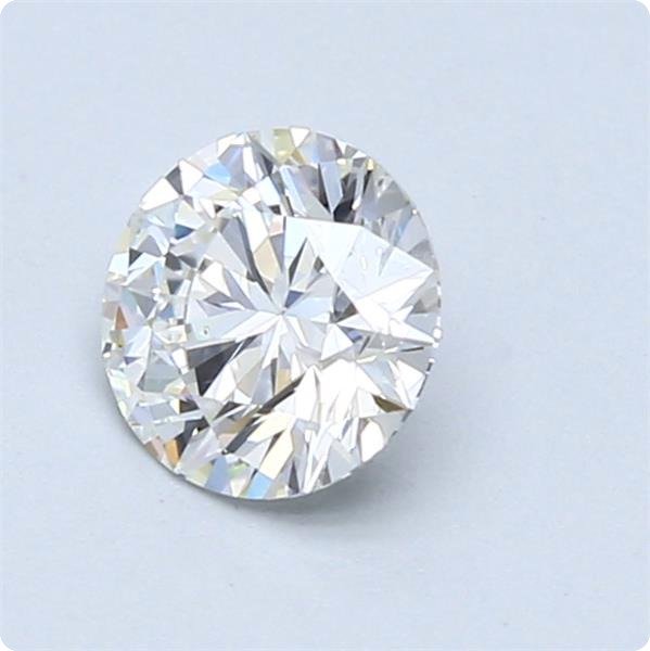 1 pcs Diamant  (Natur)  - 083 ct - Rund - F - VS2 - Gemological Institute of America (GIA)