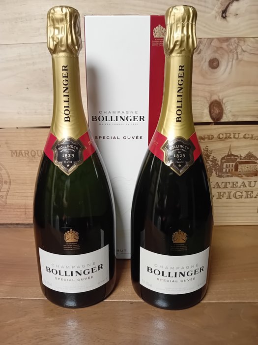 Bollinger, champagne - Reims Grand Cru - 2 Flaske (0,75L)