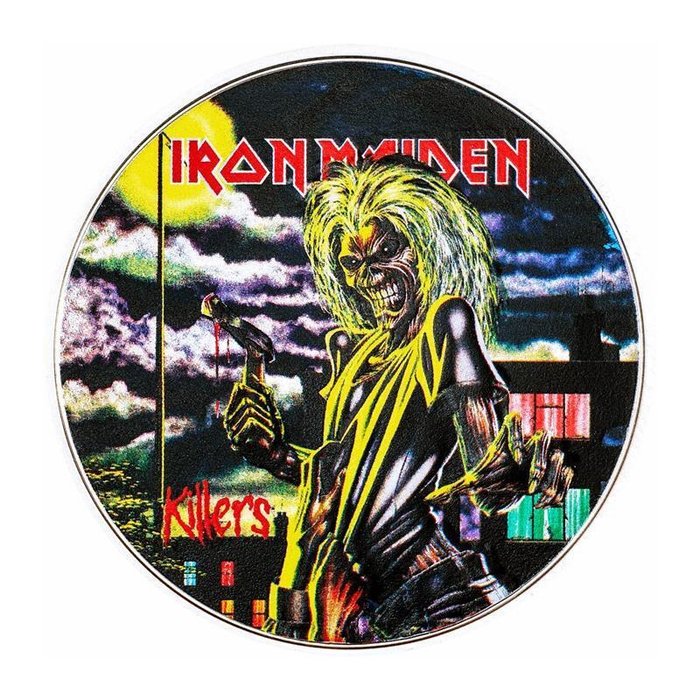 Cook-øerne. 5 Dollars 2024 Killers Iron Maiden, 1 Oz (999)