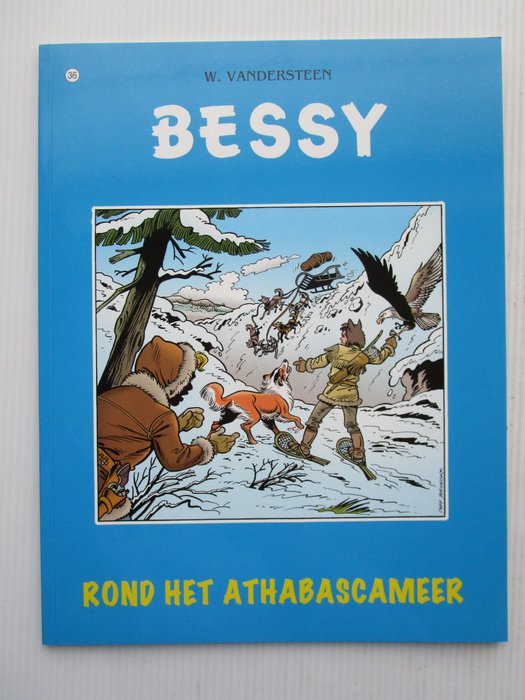 Bessy 36 - Rond het Athabascameer + originele pagina (p.5) - 1 Album - Første udgave - 2012