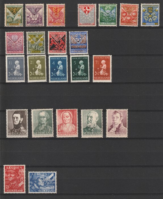 Holland 1923/1942 - samling - tussen NVPH 82/83 en 402/403