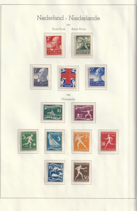 Holland 1923/1942 - samling - tussen NVPH 82/83 en 402/403