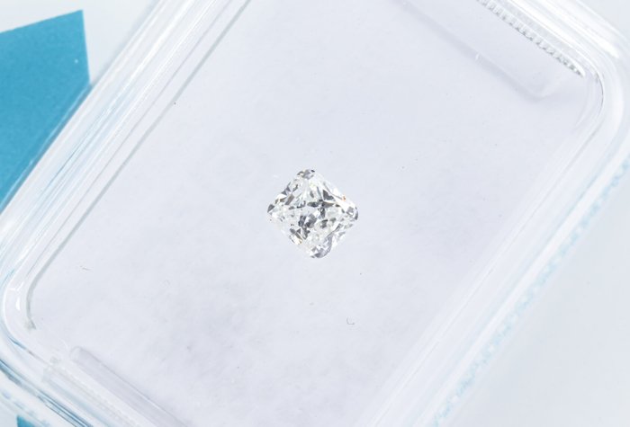 Ingen mindstepris - 1 pcs Diamant  (Natur)  - 0.17 ct - Pude - D (farveløs) - SI2 - International Gemological Institute (IGI)