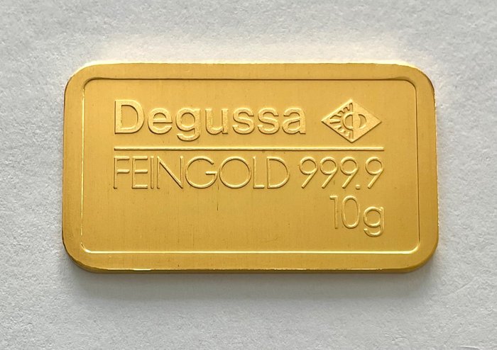 10 gram - Guld 999 - Degussa