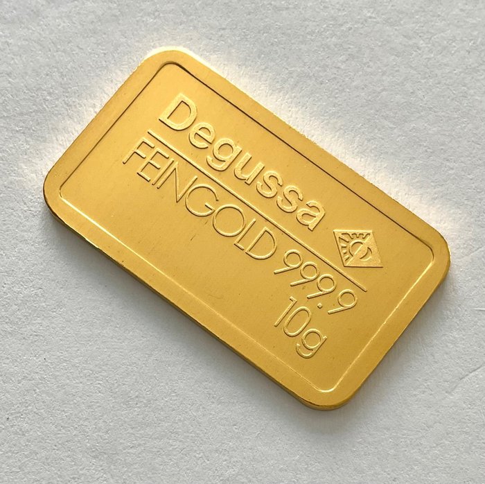 10 gram - Guld 999 - Degussa