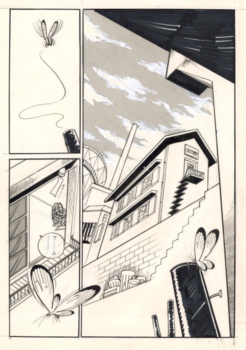 Ishihara Haruhiko - 2 Original page - Third Generation Itakiya - a KeKeKeKe match - 1988