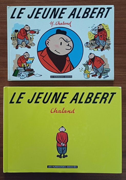 Le Jeune Albert - 2x C + jaquette - EO/Ré - 2 Album - 1985/1993