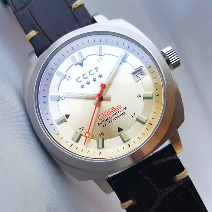 CCCP - Automatic Slava - Limited Edition - TOLSTOY - Peace - Ingen mindstepris - Mænd - Ny